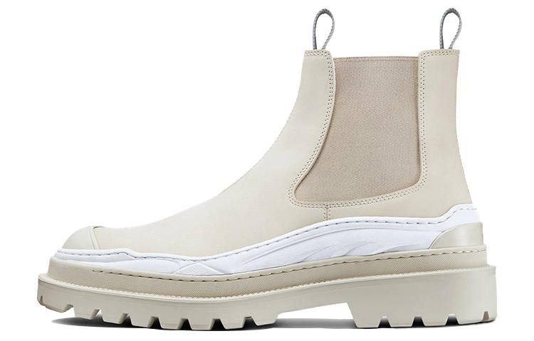 Sacai x DIOR And Sacai Chelsea Boots Men's Ecru