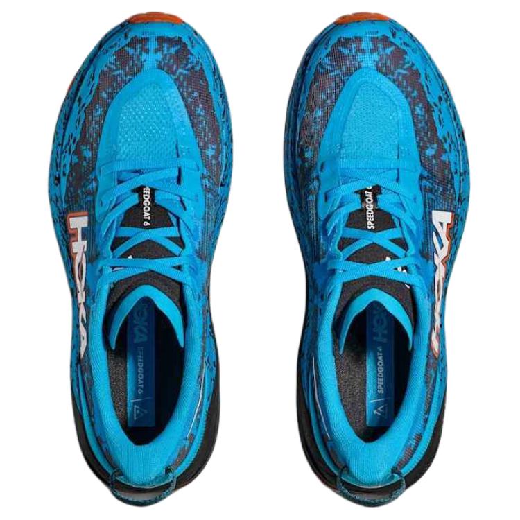 HOKA ONE ONE Speedgoat 6 Breathable, Supportive, And Lightweight Trail Running Shoes Men's Blue купить в интернет-магазине Yoocart с быстрой доставкой по России.
