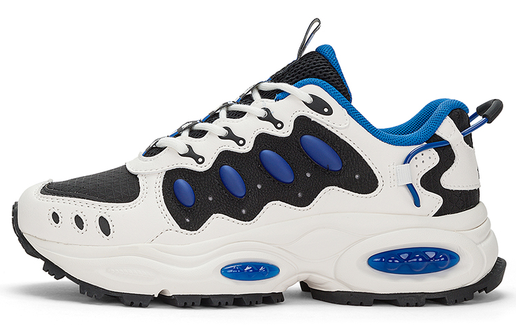 Kappa Non-slip Wear-resistant Shock Absorption Low-Top Chunky Sneakers Unisex