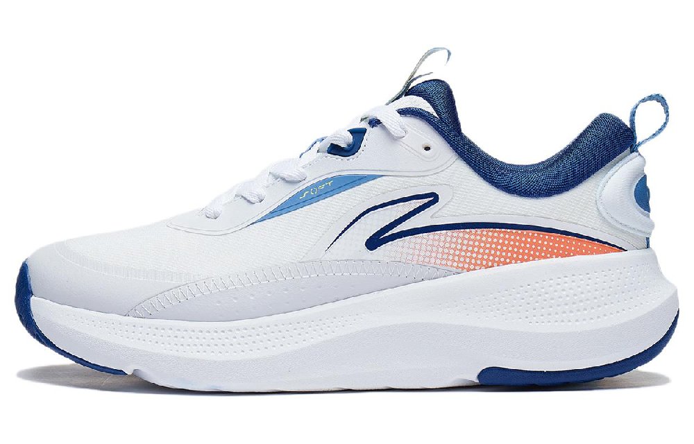 LiNing SOFT ELEMENT Cushioning And Breathable Low Top Casual Shoes Men's Standard White