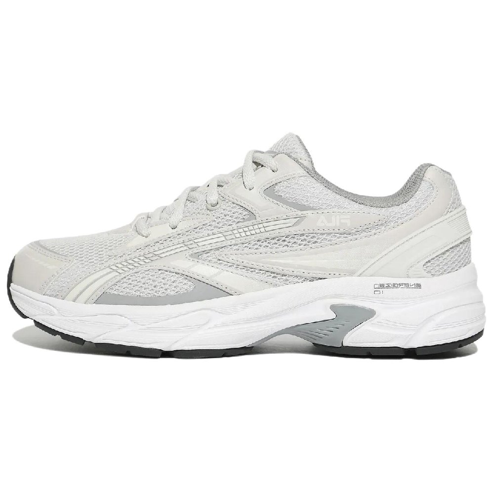 FILA Low Top Running Shoes Unisex Gray White