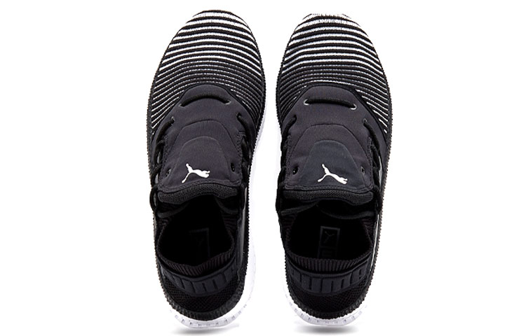 PUMA Tsugi Shinsei Evoknit Running Shoes Black/White купить в интернет-магазине Yoocart с быстрой доставкой по России.