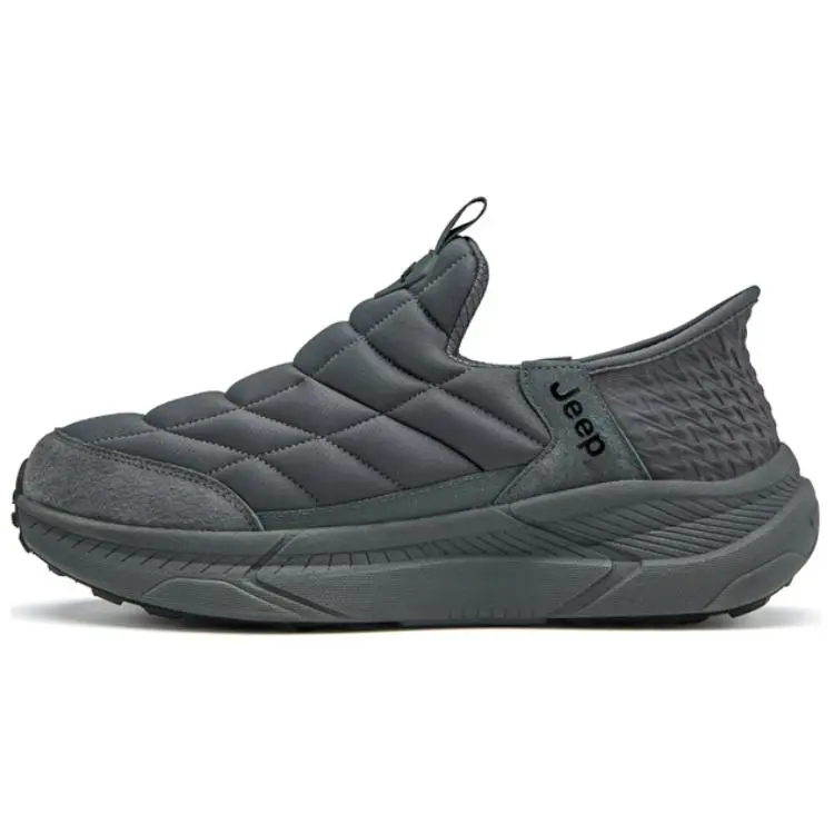 Jeep Low Top Casual Shoes Men's Gray