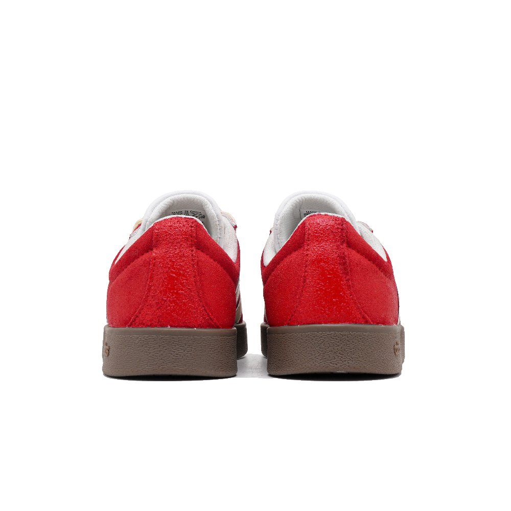 Adidas Neo VL Court 2.0 Red Rhyme Brown Journey Anti Slip Wear Resistant Low Top Skateboard Shoes Unisex Red