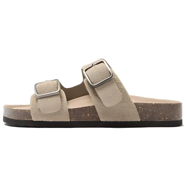 ZARA Slip Resistant Slide Slippers Men's Sandy Brown