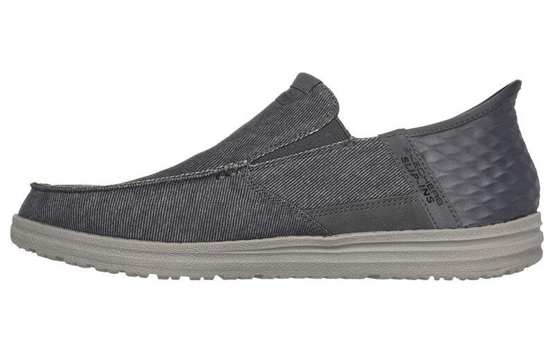 Skechers Low Top Casual Shoes Men's Gray