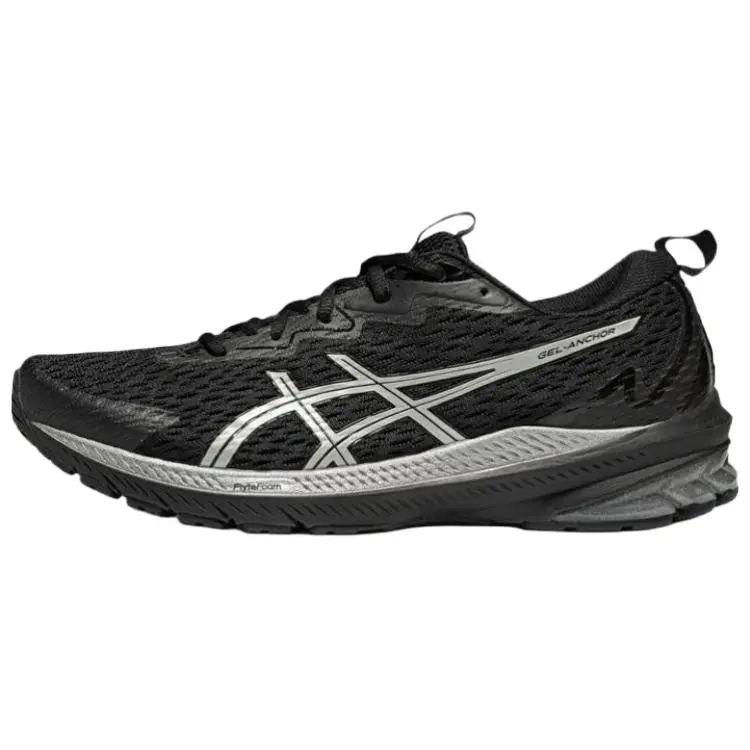 Asics GEL ANCHOR Abrasion Resistant Breathable Support Running Shoes Men's Black