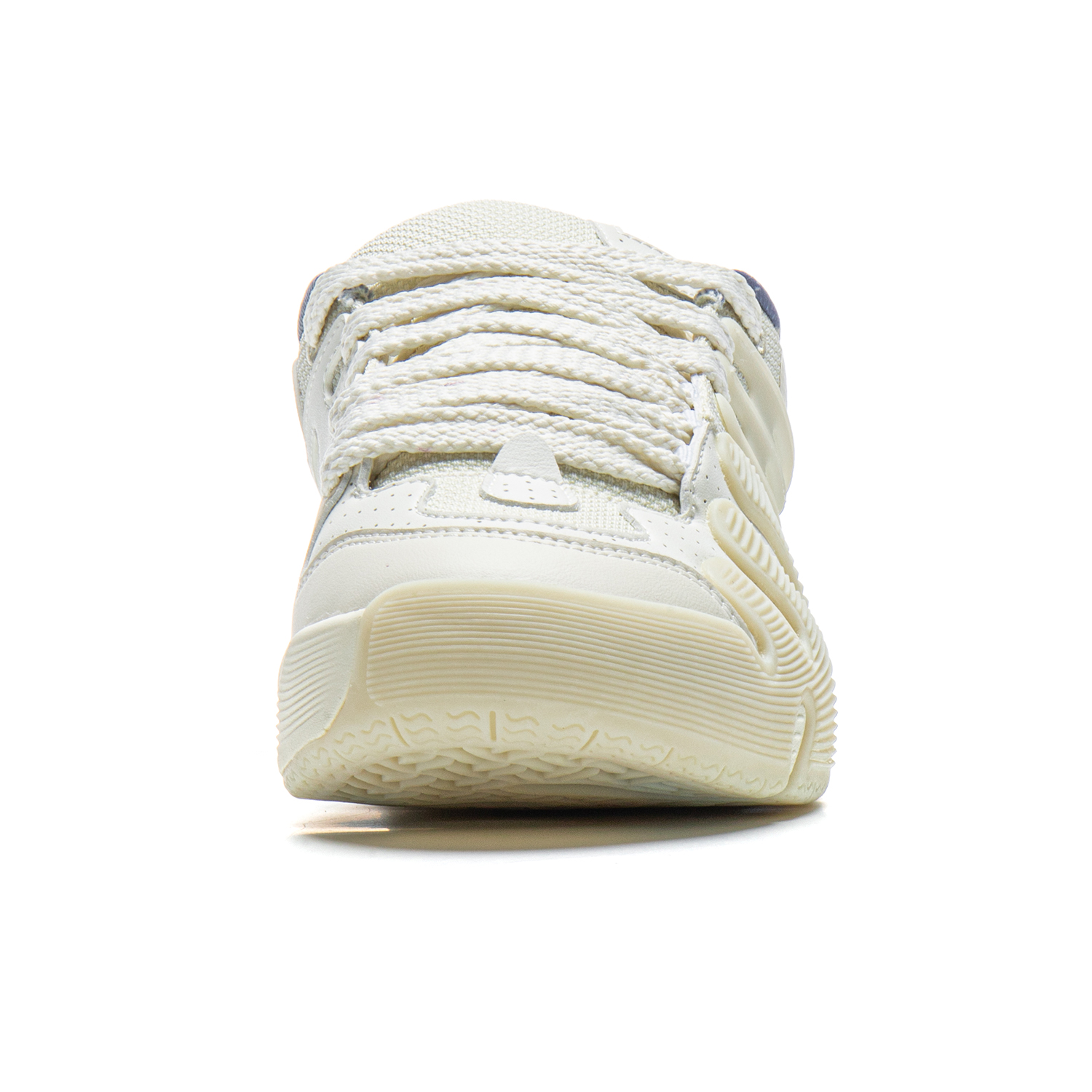 LiNing Abrasion Resistant Slip Resistant Low Top Skateboard Shoes Unisex Ecru