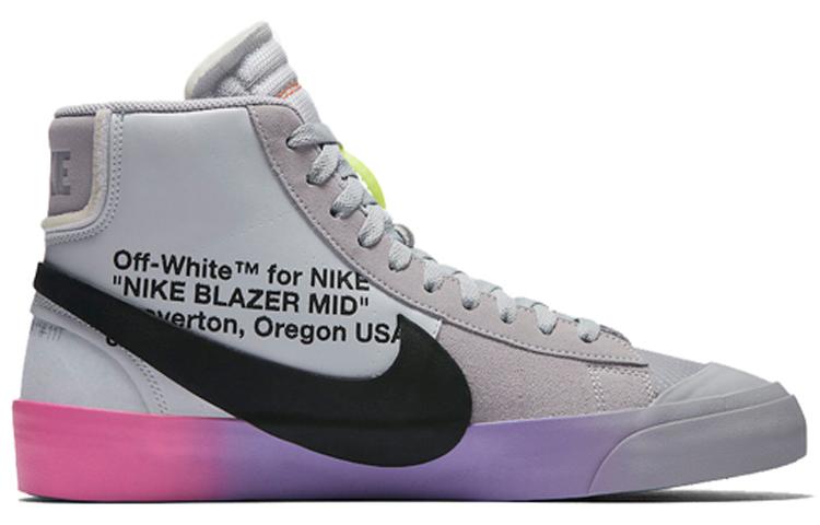 Nike Blazer Mid Off White Wolf Grey Serena Queen