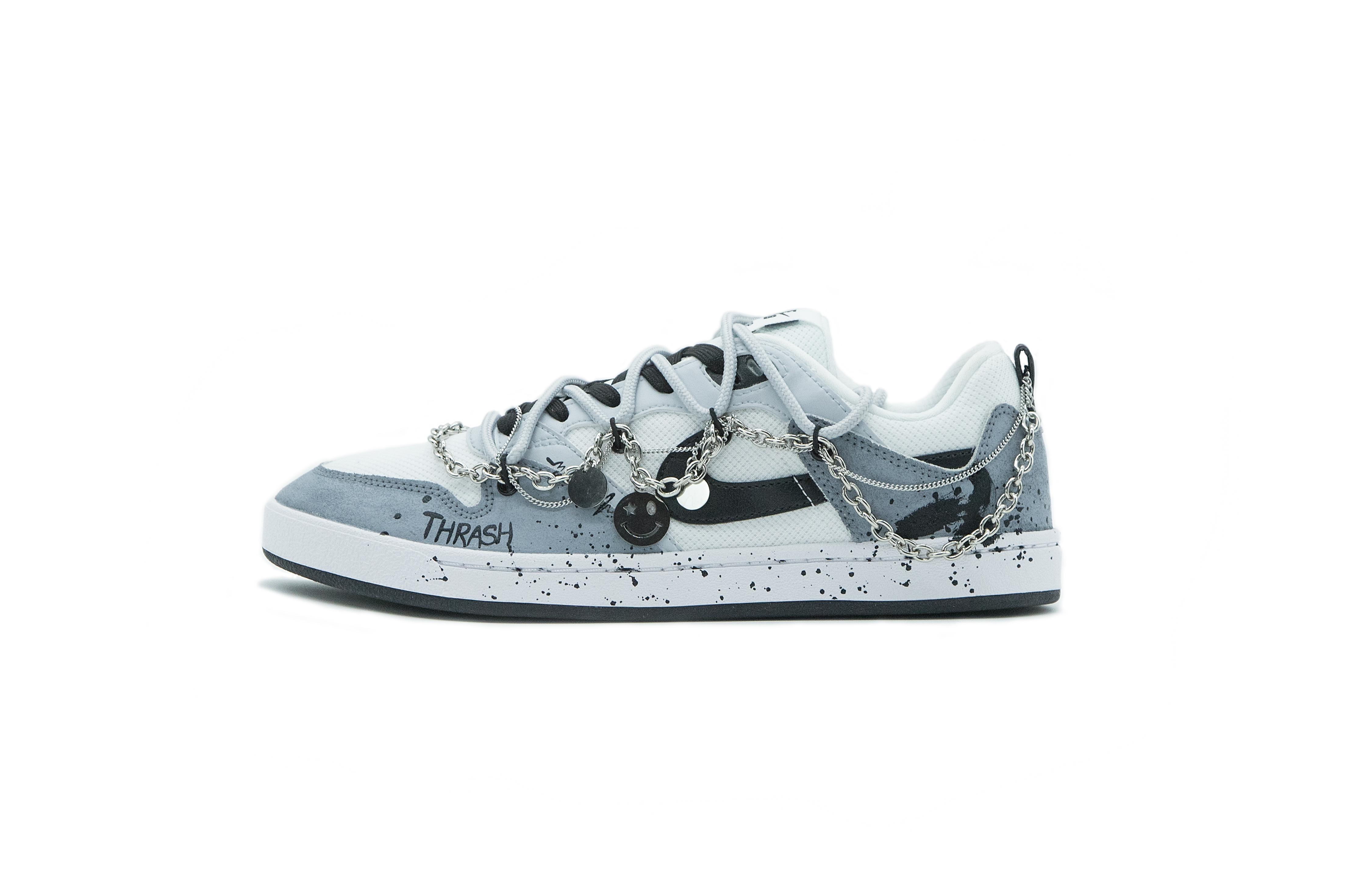 Nike SB Alleyoop Trendy Hot Low-Top Skateboard Shoes Men's Blue Black