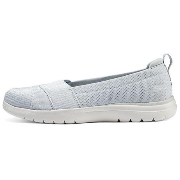 Skechers On The GO Fle Low Top Casual Shoes Women's Light Gray