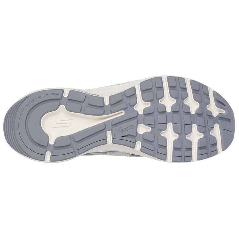 Skechers Go Run Consistent 2.0 Low Top Running Shoes Women's White Silver