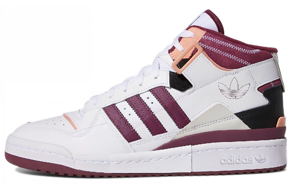Adidas Originals Forum Exhibit High White Crimson Blush