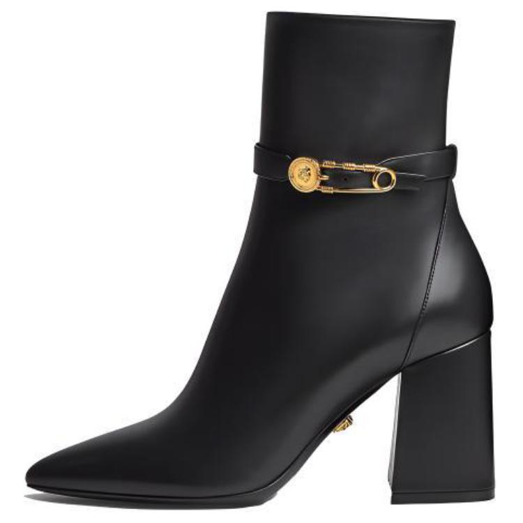 VERSACE Ankle Boots Women's Black