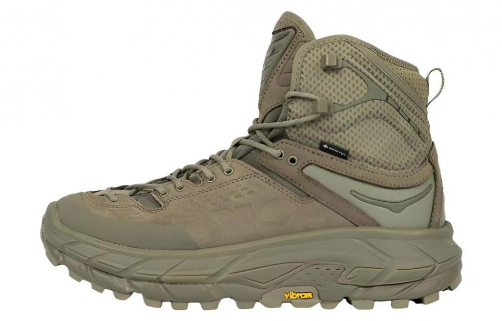 HOKA ONE ONE Tor Ultra Hi Burnt Olive Ivy Green All Gender