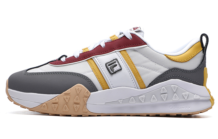 FILA Brick Cushioning Anti-Slip And Wear-Resistant Low-Top Casual Shoes Women's Gray
