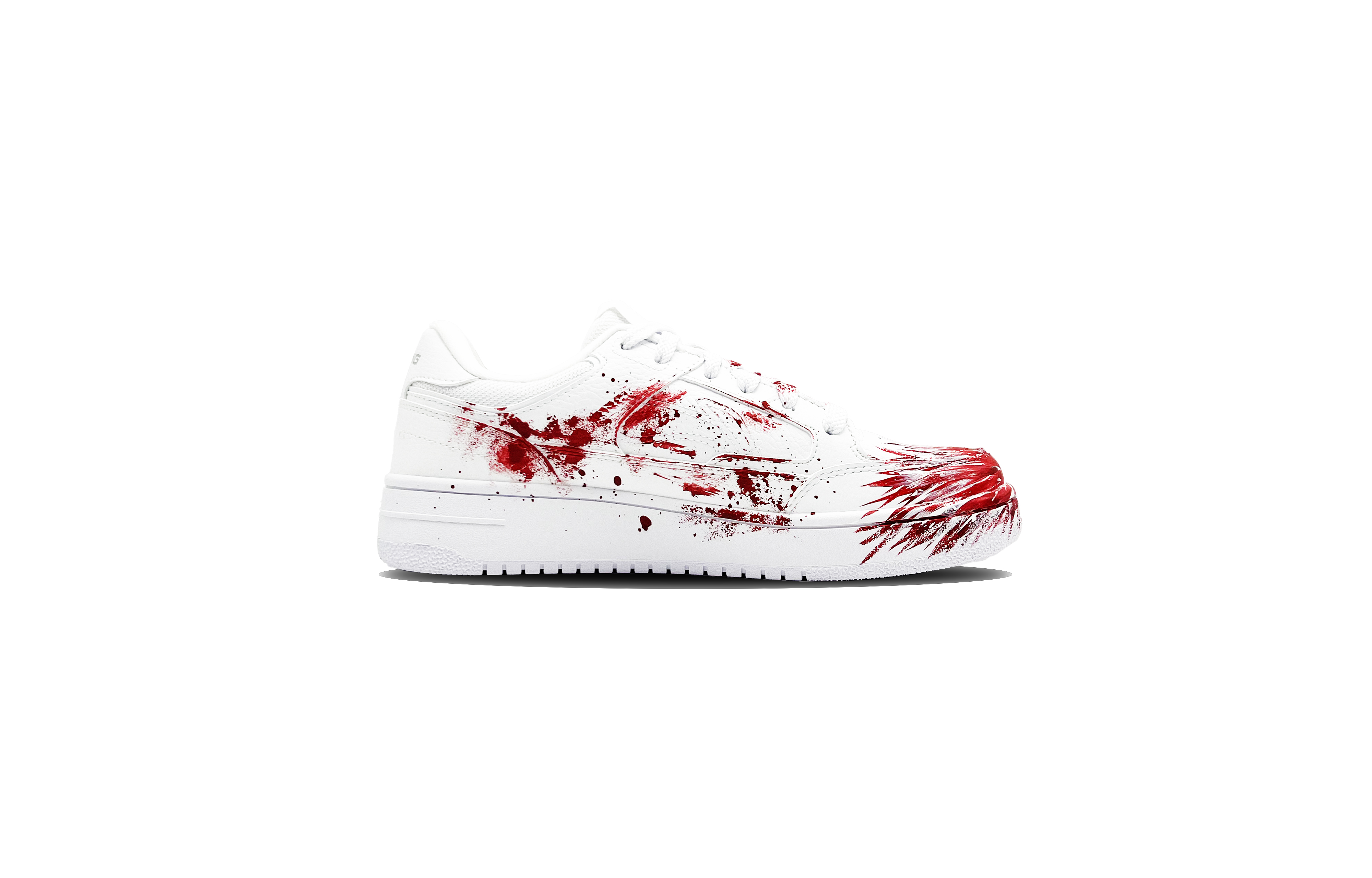 LiNing Tianji Abrasion Resistant Shock Absorbers Low Top Skateboard Shoes Unisex White Red купить в интернет-магазине Yoocart с быстрой доставкой по России.