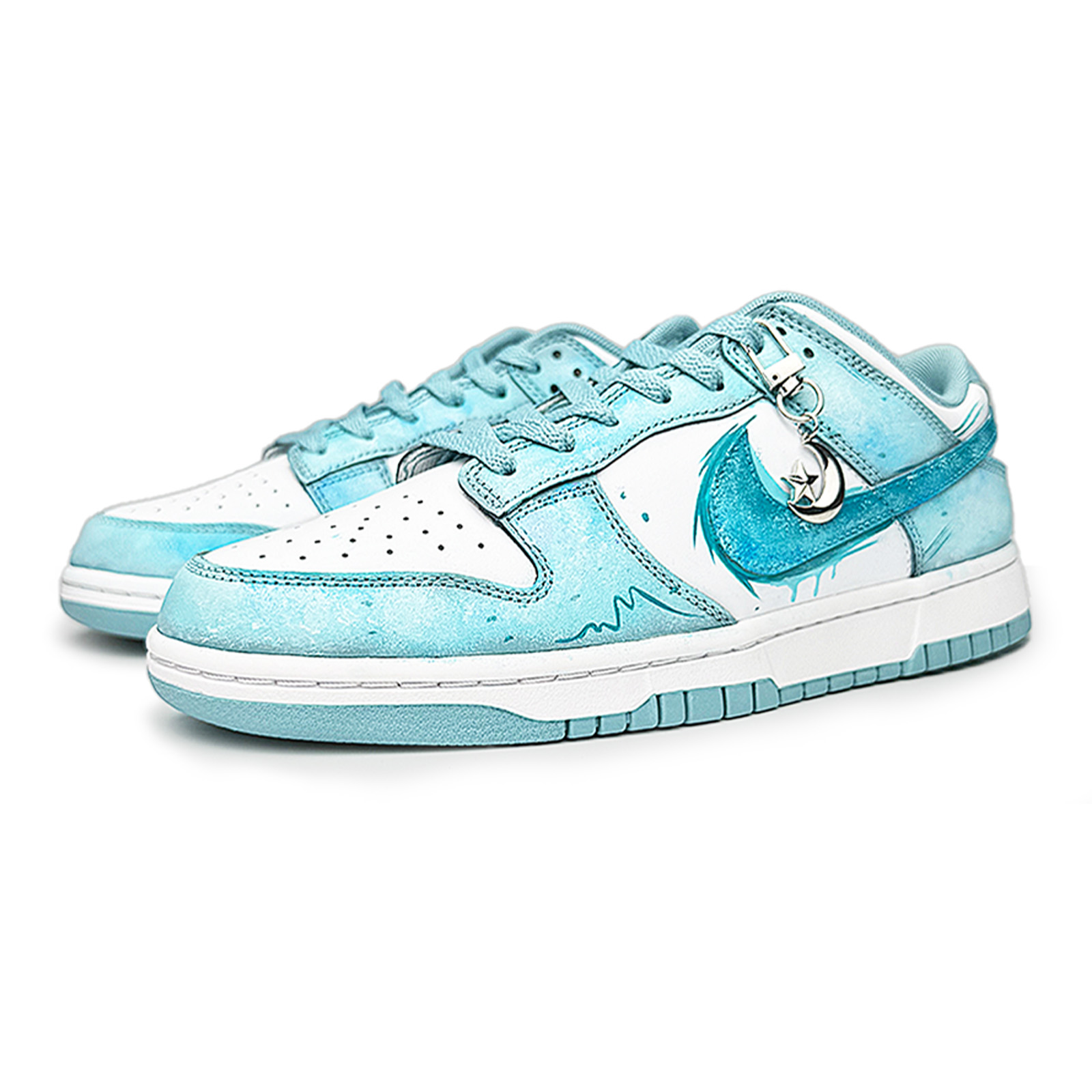 Nike Dunk Abrasion Resistant Low Top Skateboard Shoes Unisex White Green купить в интернет-магазине Yoocart с быстрой доставкой по России.