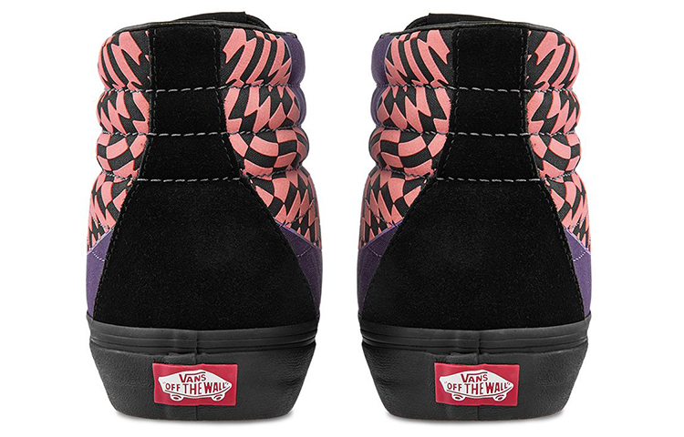Sk8 Vans Hi Reissue 'Warp Black Paprika'