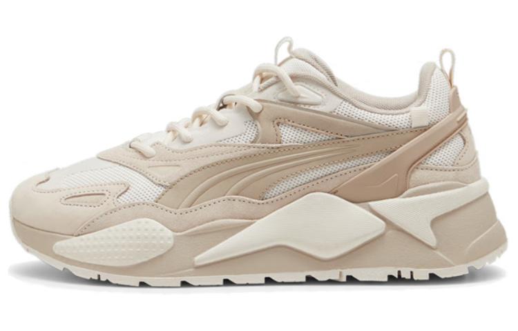 PUMA RS-X Cushioning Wear-Resistant Low-Top Casual Shoes Unisex Ecru