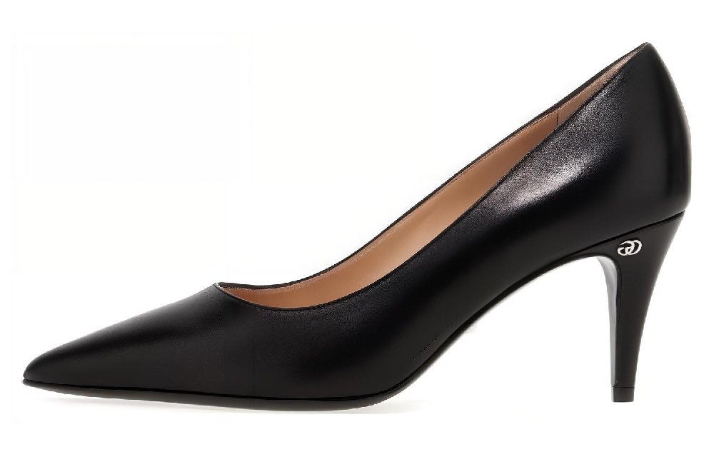 GUCCI Pointed-toe Leather Pumps