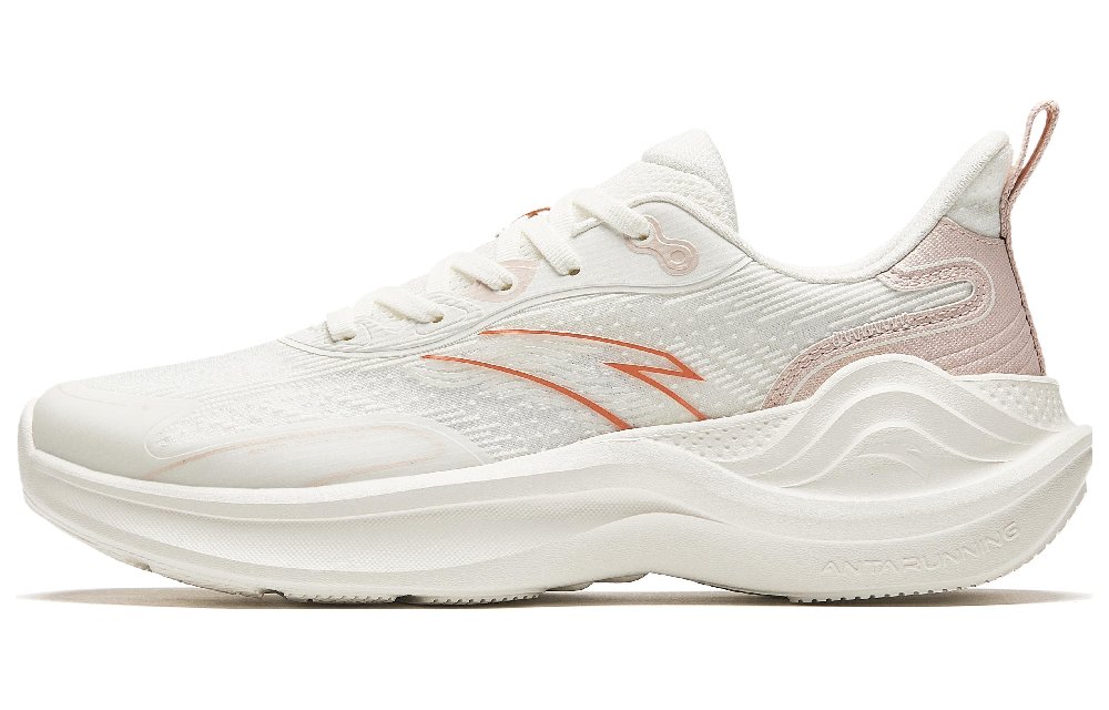 Anta Ling Yun 3 Slip Resistant Low Top Running Shoes Women's White
