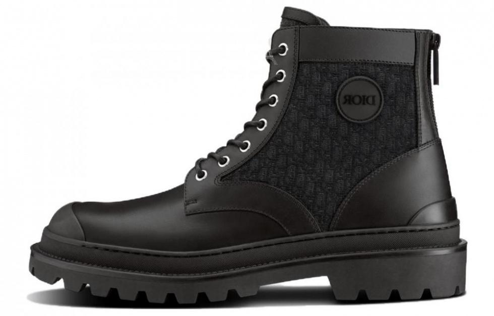 DIOR Explorer Ankle Boots Men's Black