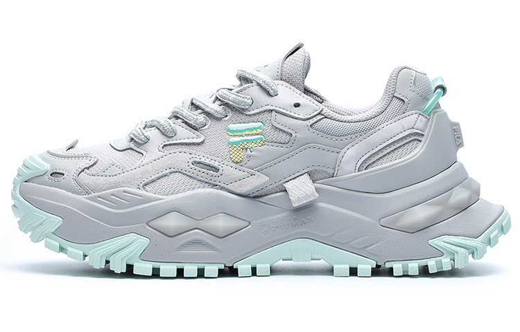 FILA FUSION Bianco Sneakers 'Grey Blue' Women's