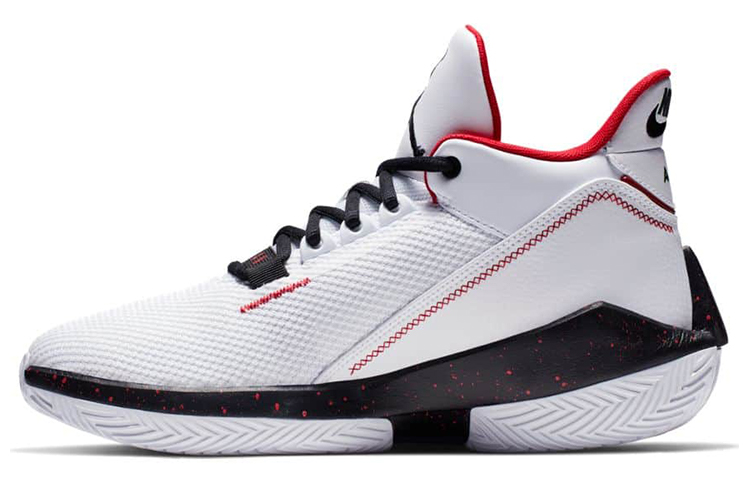 JORDAN 2x3 White/Black/Red