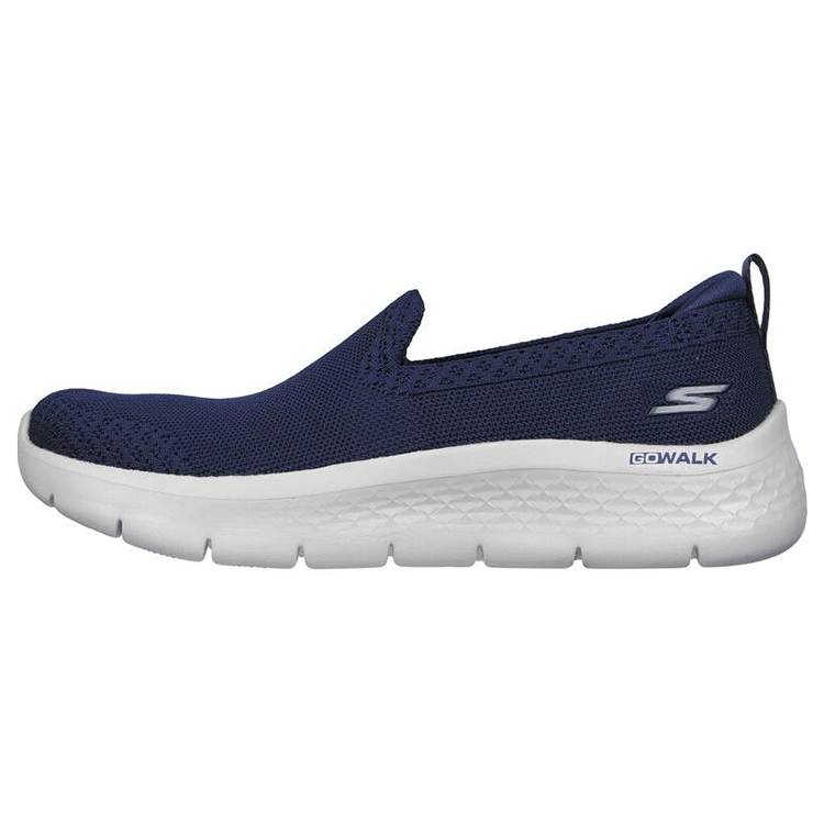 Skechers Go Walk Fle Low Top Running Shoes Women's Blue