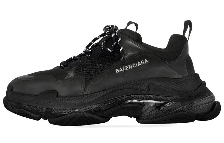 Balenciaga Triple S Clear Sole Black