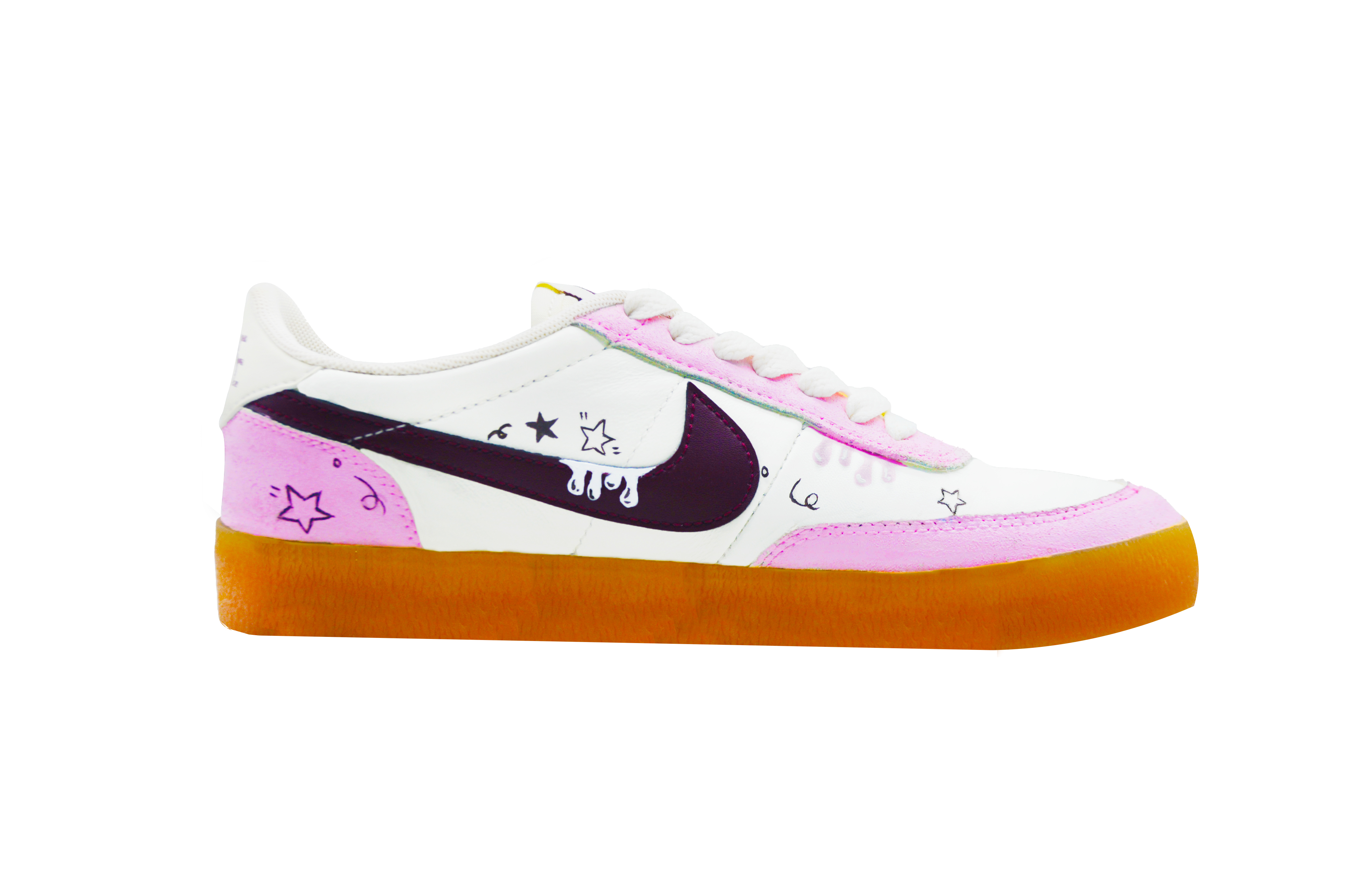 Nike Killshot Cute Gluttony Bear Abrasion Resistant Low top Skateboard Shoes Women's