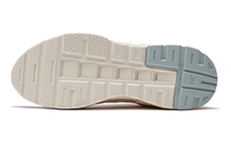 361° Anti Slip Wear Resistant Low Top Sports Casual Shoes Women's Beige Cyan