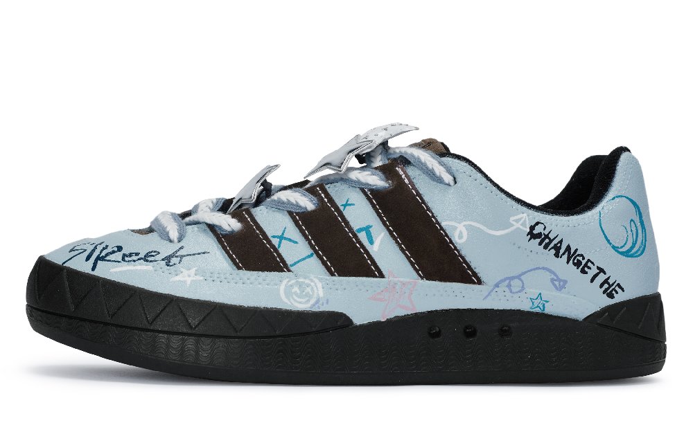 Adidas Originals Adimatic 811 Manufactured Sea Salt Sweet Tea Low-Top Skateboard Shoes Unisex