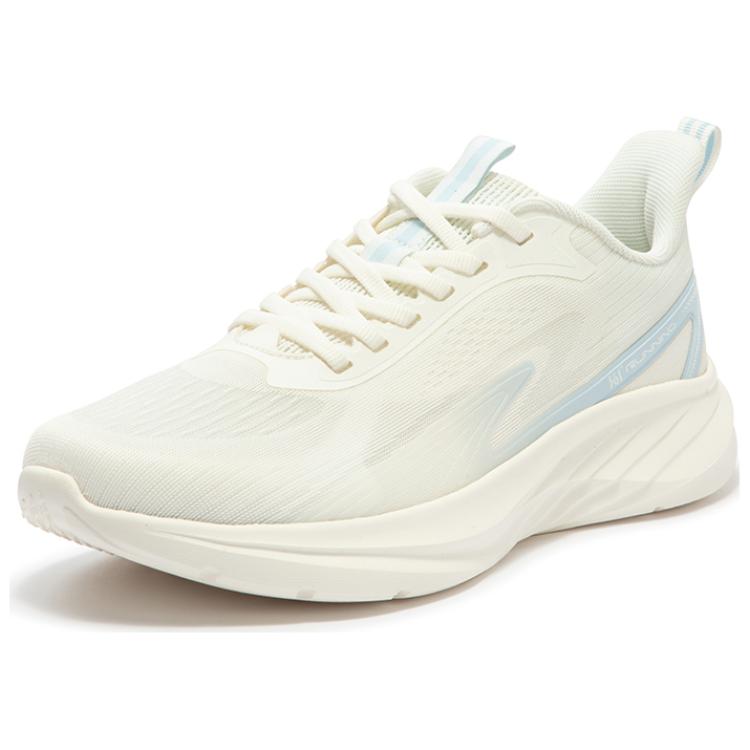 361° Cushioning, Wear Resistant Low Top Running Shoes Men's White Blue