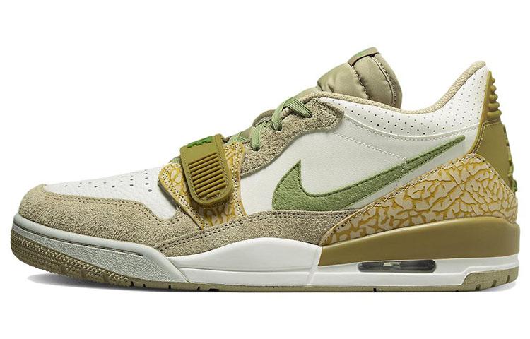 JORDAN Legacy 312 Low Golden Moss Alligator
