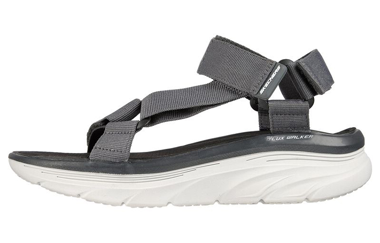 Skechers D'lux Walker Sandal Beach Sandals Men's Gray