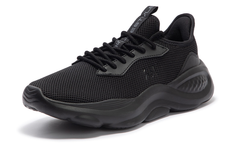 361° Cloudwalk Slip-on Anti-Slip And Wear-Resistant Breathable Low-Top Casual Shoes Men's Obsidian Black