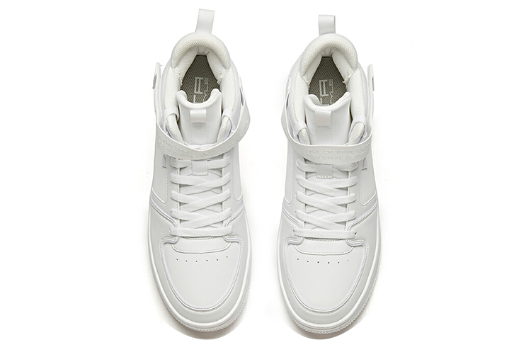 Anta Anti-Slip Wear-Resistant High-Top Skateboard Shoes Women's White купить в интернет-магазине Yoocart с быстрой доставкой по России.
