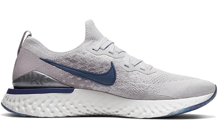Nike Epic React Flyknit 2 Vast Grey Coastal Blue купить в интернет-магазине Yoocart с быстрой доставкой по России.