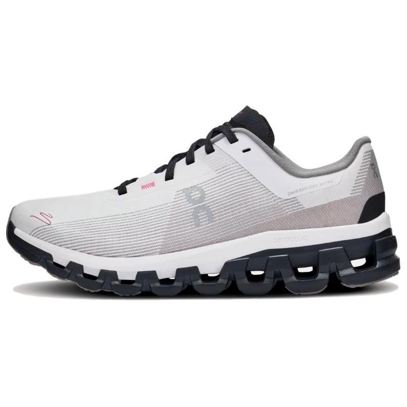 On Women's Cloudflow 4 Distance 'White Black' Women's