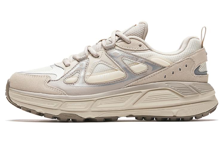 Anta Engine Wear-Resistant Low-Top Casual Shoes Women's Beige