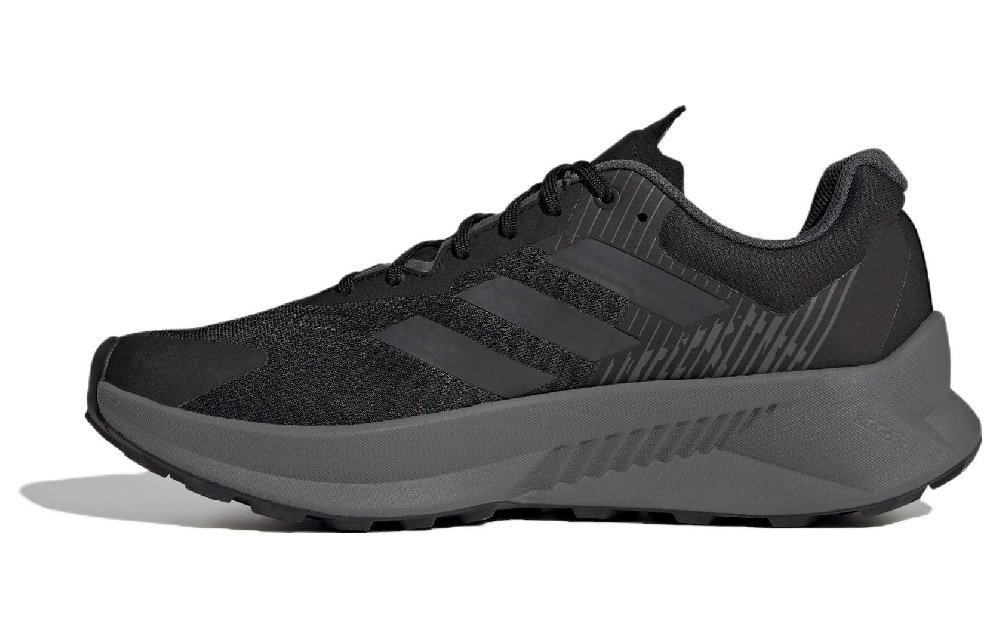 Adidas Terrex Soulstride Flow Gore Tex Core Black Grey Impact Orange