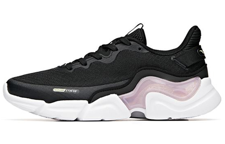 Anta Low-Top Running Shoes Women's Black