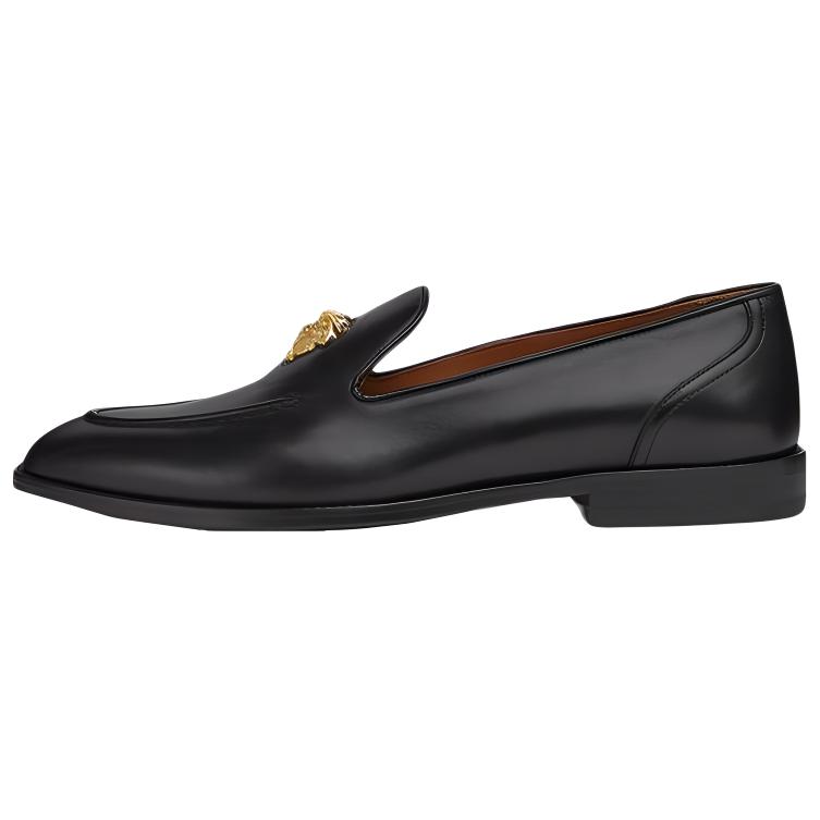 VERSACE La Medusa Slippers 'Black Gold'