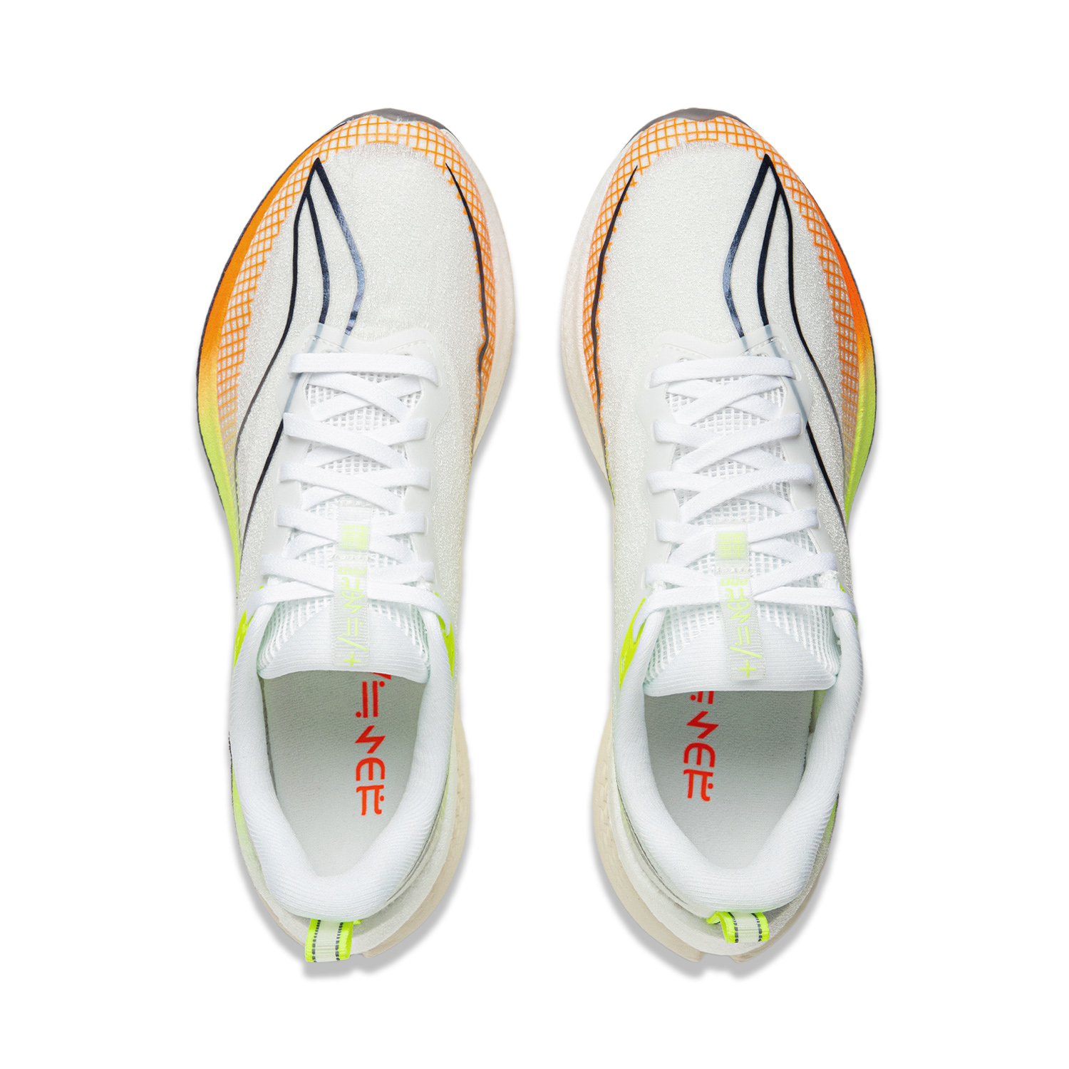 LiNing Red Hare 7 Pro Shock Absorbers Slip Resistant Low top Sprint Running Shoes Women's White Green купить в интернет-магазине Yoocart с быстрой доставкой по России.