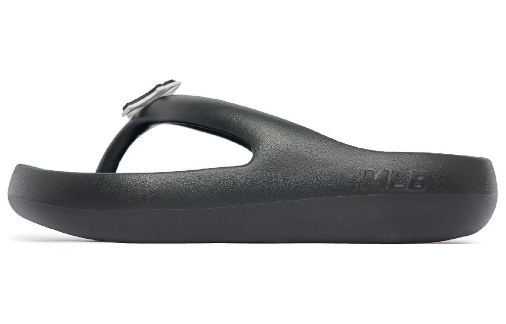 MLB Slipper Flip Flops Unisex Black