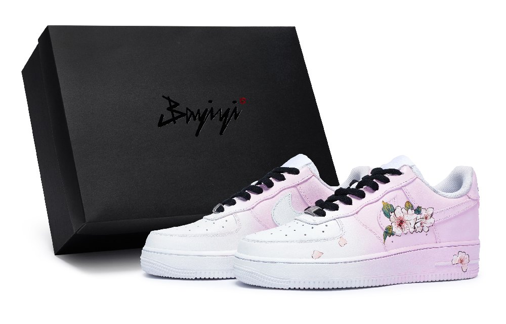 Nike Air Force 1 Skateboard Shoes Women's Low top Pink/White