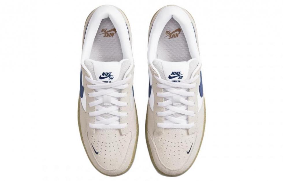 Nike Sb Force 58 White Light Brown Gum купить в интернет-магазине Yoocart с быстрой доставкой по России.