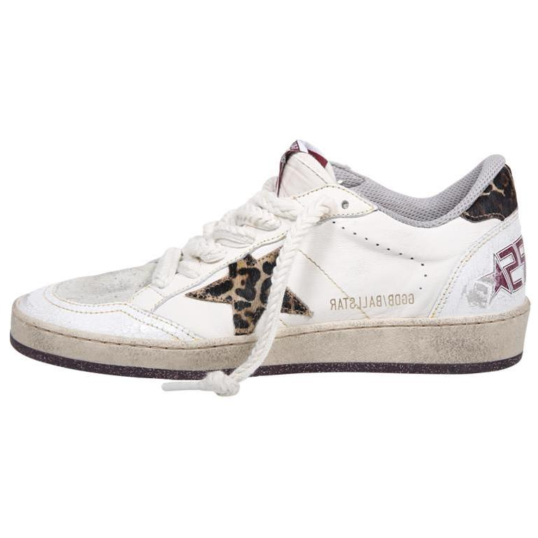 Golden Goose Skateboard Shoes Women's Low-Top White